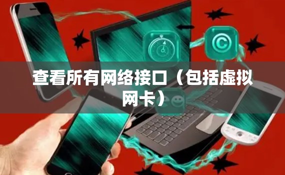 查看所有网络接口(包括虚拟网卡) 查看所有网络接口(包括虚拟网卡)